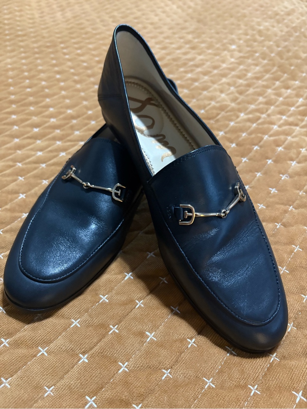 Sam Edelman Black Loraine Bit Loafers